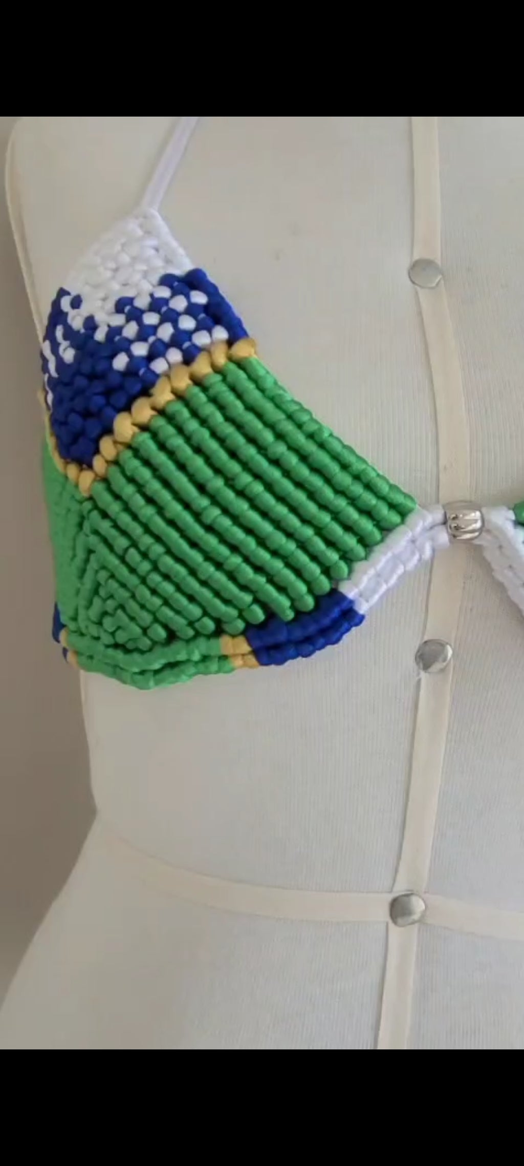 Top Brasil - Limited Edition Handmade Macrame