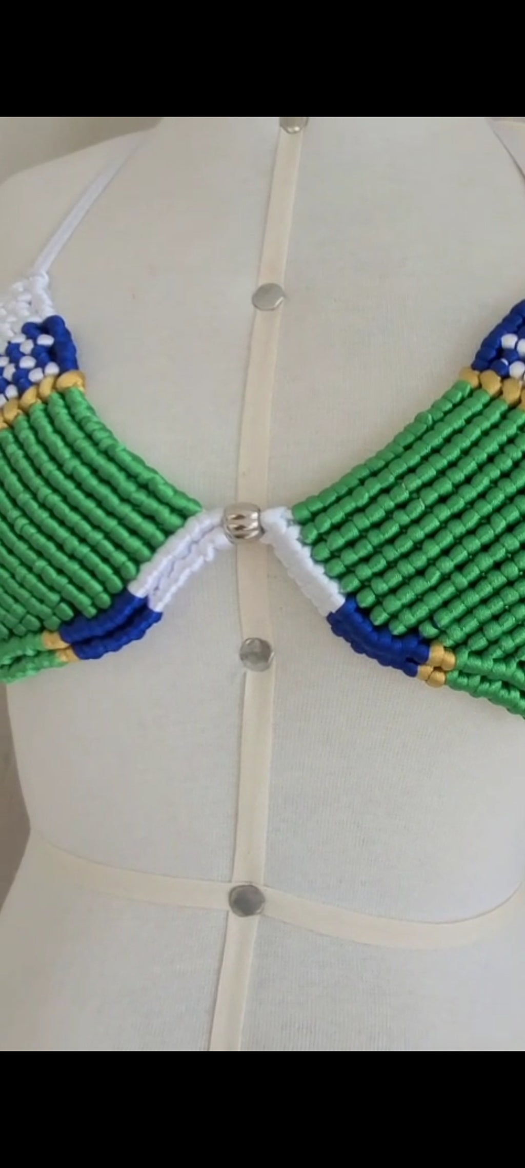 Top Brasil - Limited Edition Handmade Macrame
