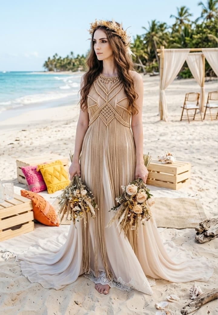 Casamento Boho Chic: Exclusividade e Arte em Cada Nó